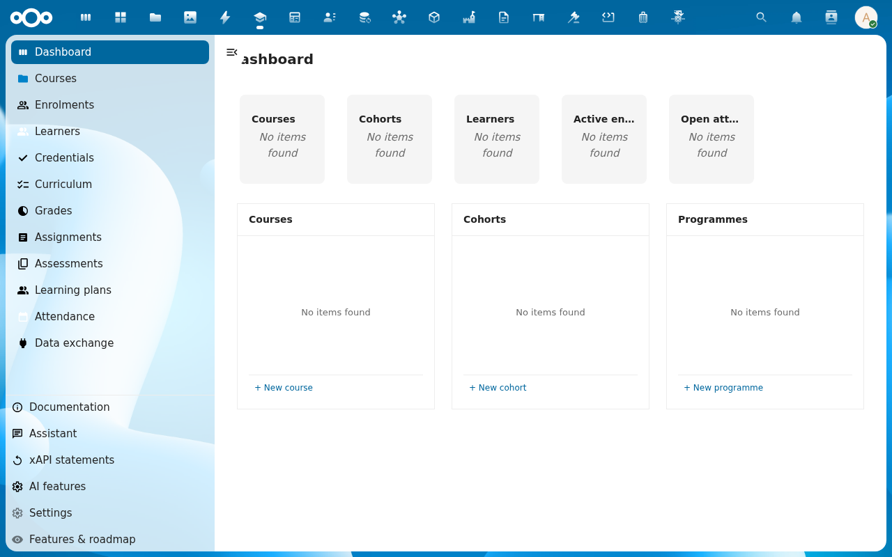 Scholiq dashboard